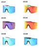 편광 된 새로운 패션 남자 ppittt 선글라스 더블 넓은 편광 미러 고글 렌즈 TR90 사이클링 유리 UV 옥외 방풍 상자 안경