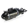 Versão atualizada Happycow 777216 Mini RC Submarine Speed Boat Remote Control Drone Pigboat Simulation Model Gree