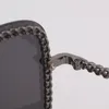 Occhiali da sole Piazza del telaio della catena del metallo con impugnatura single rimovibile