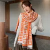 2020 Luxe winter sjaal vrouwen pashmina sjaal dame wraps ontwerp print warme deken vrouwelijke nek sjaals dikke stollen lj201221