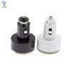 3.1A High-grade metal ring-pull Mini Universal Dual USB Car Charger Adapter For samsung s8 s7 s6 s5 100pcs/lot