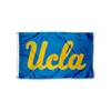 UCLA-Bruins-Custom -Flagga, anpassade 3x5ft flaggor Sport Billig reklam 100% polyestertyg med mässingshylsor, fri frakt