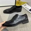 Luksusowa Marka Męska Sukienka Oxfords Buty Złoty Metal Lace Up Party Wedding Dress Casual Shoe Real Leather Office Walk Footwear Handcleded