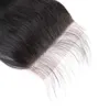 6x6 Transparent Lace Closure Brazilian Straight Human Hair Pre Plucked With Baby Hair2354316