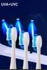 Умный УФ-держатель для зубных щеток Портативный универсальный очиститель для зубных щеток с воздушной сушкой UVC Чистящий по времени дозатор для зубной пасты для F6906568