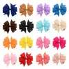 Baby Girls Bowknot Hairpins 3inch Grosgrain Ribbon أقواس مع مقاطع التمساح بملحقات الشعر للأطفال Bow Barrette 40colors YL564