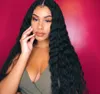 13X4 Lace Front Human Hair Wig With Baby Hair Pre Plucked Deep Wave Wig Free Brazil Brazilian Curly Human Hair Wig