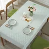 Orgulhoso rosa pvc pano de mesa à prova d 'água tampa à prova de óleo sem-limpo tablecloths simples mesa de mesa personalizado t200707