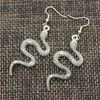 Trendy Vintage Schlangenform Baumeln Ohrringe für Frauen Mädchen Retro Tropfen Ohrringe Niedliche Kleine Objekt Ohrring Schmuck