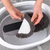 Femme pantoufles hiver conception détachable lavable pantoufles de sol intérieur microfibre nettoyage poussière essuyer vadrouille pantoufle Y201026