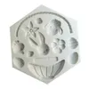 DIY Easter Children's Day Decoration Soap Chocolate Fondant Rabbit Egg Basket Cake Silicone Baking Mold Biscuit Mould