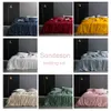 Sondeson Beauty 100 % Seide, dunkelblaues Bettwäsche-Set, 25 Momme Seide, gesunde Haut, luxuriöser Bettbezug, Bettwäsche, Doppelbett, Queen-Size-Bett, Set LJ201127