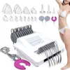 New Design Digital Frequency Microcurrent Muscle Stimulation Vacuum Therapy Breast Massager Body Shaping Beauty Machine Bust Enhancer Spa CE