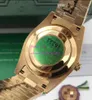 Orologi di lusso Nuovo 40mm 228235 228239 Oro Argento Nero Verde Grigio Blu Orologi meccanici automatici da uomo in acciaio inossidabile con zaffiro