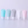 38/60/90ml Silicone Filling Bottles Sample Refillable Bottle Empty Mini Portable Travel Shampoo Soap Storage Container Bottles VTKY2085