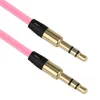 3.5mm Jack Audio Mâle à M Aux Câble Pour iPhone Xiaomi iPod Voiture PC Casque Haut-Parleur Câble Auxiliaire