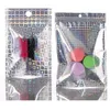 Aluminum Foil Pouch Bag Plastic Bags Package 20x30cm Laser Packaging Bag Front Clear Mylar Drysaltery Scented Tea Packing