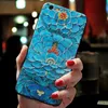 Relief Flower 3D Emboss Silicone Fodral för iPhone 13 12 11 Pro X XS XR Max Mini SE 2020 7 8 6 6s plus 5 5s SE Back Covers Fundas