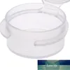 2Pcs Make Up Jar Mini Sample Sealing Pot Contenitore per crema per il viso Bottiglia portatile Custodia trasparente in plastica Accessorio per trucco