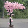 Fleurs de cerisier artificielles bricolage soie fausse fleur fleur Bouquet de Mariage Floral décor à la maison Flores Mariage