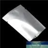 8*12cm Matte Vacuum Aluminium Foil Open Top Pouch 100Pcs/ Lot Silver Mylar Heat Seal Food Beans Cooky Candy Packaging Bag