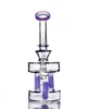 Klein Recycler Bong Cachimbo de Água Cachimbos de Água Acessórios para Fumar Beaker Heady Glass Oil Rigs Shisha Bongs de Água Exclusivos com 14mm