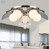 Plafondverlichting Moderne LED Crystal Simple Glass Dimbare Lamp Woonkamer Slaapkamer Woondecoraties Verlichtingsarmaturen