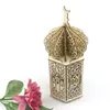 Décoration artisanale en bois pour Ramadan islamique, bricolage, ornements de palais de phare en bois, décorations de dessus de Table pour fête Mubarak Eid