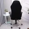 Cadeira elástica de jogos elétricos cobre o escritório doméstico Internet café rotativo Cadeira de braço estiramento