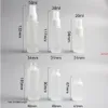 12 x 20 ml 30 ml 50 ml Botella de spray de perfume de vidrio transparente Vial Mujeres Envases cosméticos Pequeños tapas de plástico recargables envío gratis por