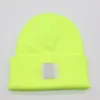 Gorros de malha de outono inverno para homens e mulheres esportes ao ar livre gorros quentes de caveira casuais casal chapéu de rua