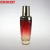 Confezione cosmetica in vetro colorato da 100 ml, confezione in bottiglia vuota per la pelle personale