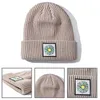 Feanie Skull Caps Moda Homens Homens Casual Cap ajustável Autumn e Winter Korean Chap