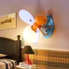 Wall Lamp Creative Firefly Cartoon Children's Slaapkamer Bedide Licht LED Persoonlijkheidsruimte Decoratielampen MX51117091