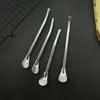 Stainless Steel Straws Reusable Metal Drinking Straws Filter Stirring Spoons Milk shake Bubble Juice Smoothie Straws