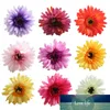 Konstgjorda blommor Fake Flowers Sun Flower Gerbera Flower Gerbera för DIY Home for Party Wedding Decoration Tillbehör