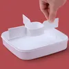 BAISPO Утепливаемая коробка для обеда для детей Bento Box Японский стиль с посудой для кухни дизайн кухня еда контейнер микроволновый T200710