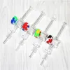 Narguilés 10mm 14mm Clip Keck en plastique K-Clips Lock pour Dab Straw Pipes Bongs en verre Adaptateur de tuyau d'eau Mini Nectar