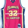 저렴한 32# McDonald All American High Quality Basketball Jerseys는 플레이어 이름과 모든 규모의 남성 저지 245G의 수치를 사용자 정의합니다.