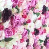 SPR 19393 new wedding flower wall backdrop panels wedding party stage artificial flower table runner arrangment decorations T200716