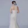 Fancy Bruiloft Sluiers Top Kwaliteit Zachte Tule met Fonkelende Kristal Kralen Bruidssluier Bruiloft Accessoires Gratis Verzending