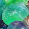 Cristaux de guérison naturel Stone Sri Lanka Crystal Couleur Fluorite Rough Petits Ornements Bijoux Irrégulière Vert Nouvelle arrivée 2aj m2