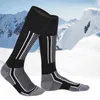 Inverno Uomo Donna Sport all'aria aperta Snowboard Cotone Termico Caldo Calze da sci lunghe Sci all'aperto Accessori sportivi Y1222