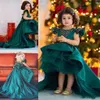 hunter green girls dress