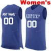 Stitched Custom 2 Kahlil Whitney 21 Zan Payne 23 Davis EJ Montgomery Murray 25 PJ Washington Kentucky Wildcats Männer Frauen Jugend Jer4481539