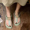 Sandals Summer Women Slippers Light Flip-flops Beach Outdoor Daily Casual Cute Cartoon Bear Thick-soled 220121