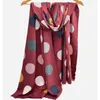 Cashmere Scarf Women Colorful Big Dots Print Lovely Ladies Tassel Shawl Top Quality 180x70cm