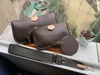 مفضلات إكسسوارات Pochette المصممة الفاخرة حقيبة اليد محفظة Leather L زهرة الكتف كتف الكتف حقيبة Messenger Bag Bage 3 PCS أكياس مزيج