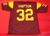 Barato OJ Simpson USC Trojans Jersey Stitched Adicionar Qualquer Número Nome