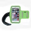 4.7/5.5/6.3 inches Waterproof Gym Sports Running Armband Arm Band Pouch Phone Case Cover + Key Holder
